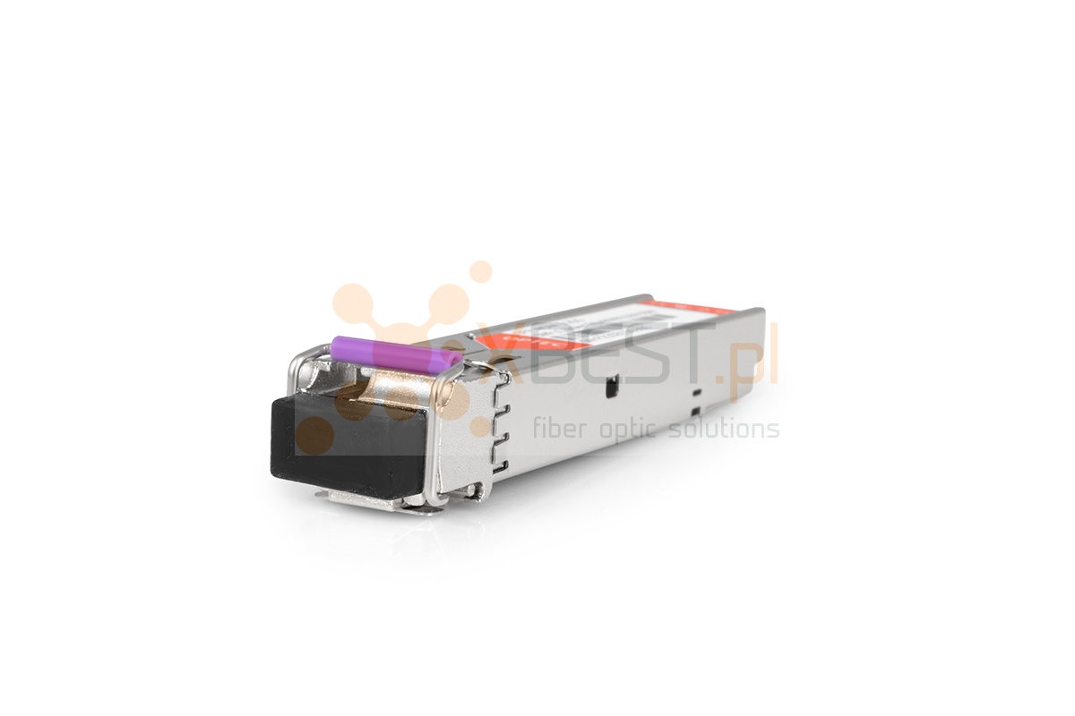 SFP WDM OPTEC, 1.25G, SM LC, 35dB (160km), TX1490/RX1550, DDM