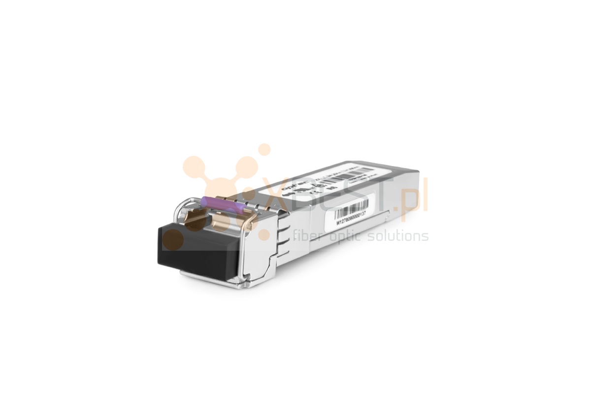 SFP WDM OPTEC, 1.25G, SM LC, 16dB (20km), TX1490/RX1310 (GLC-BX-D)