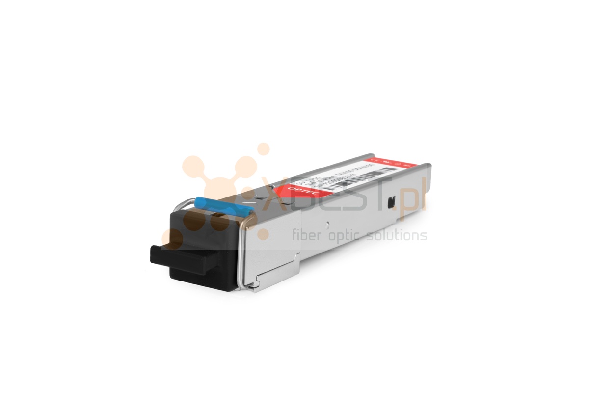 SFP WDM OPTEC, 1.25G, SM SC, 40km DFB/PIN, TX1310, DDM