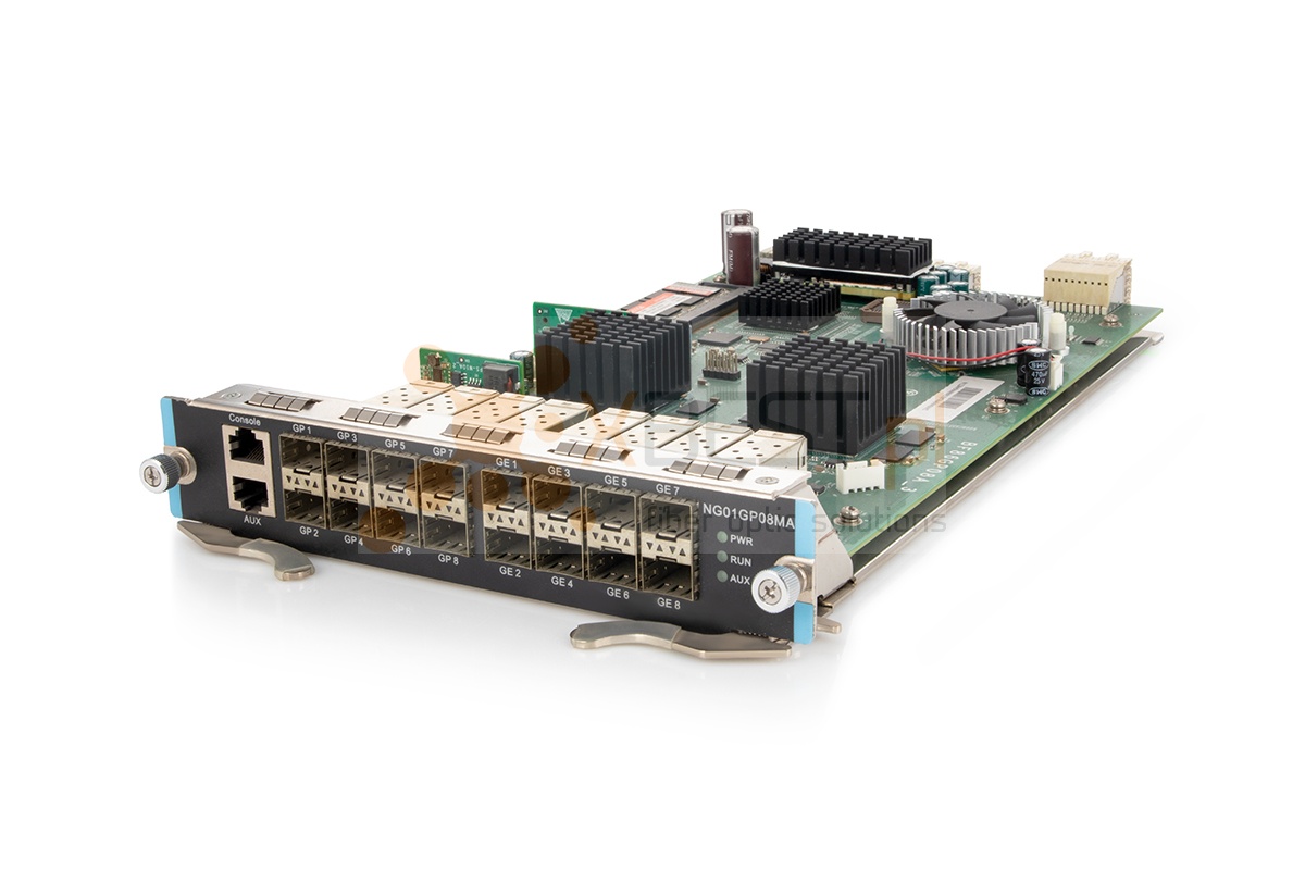 SIXPON OLT NG01GP08MA 8xGPON +8xGE SFP Uplink card