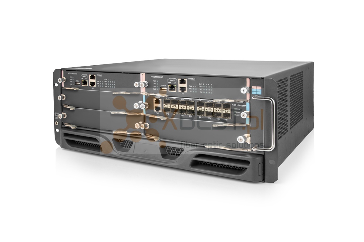 SIXPON OLT S8600 4U Set with 8xGPON (SFP B+/C+/C++)