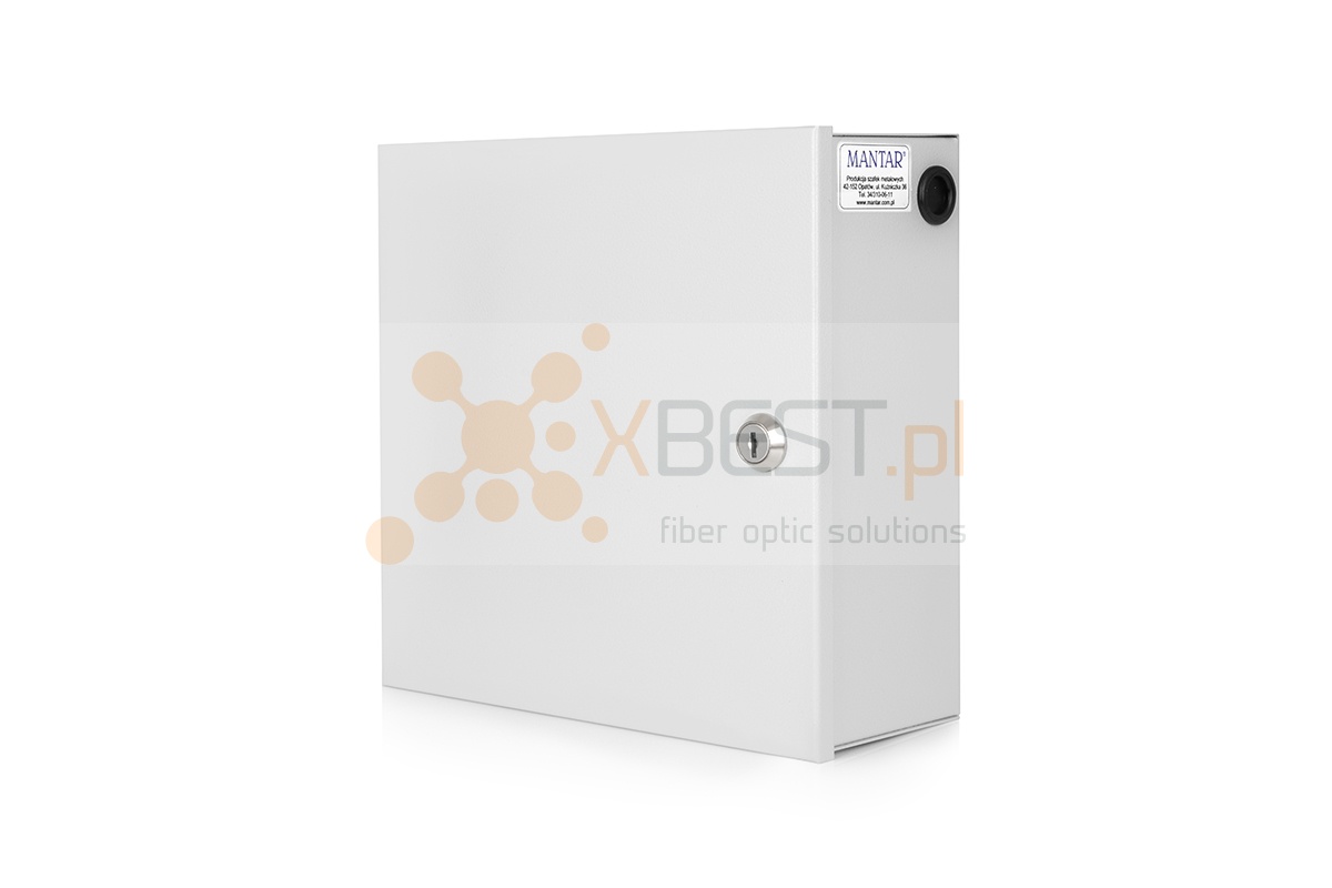 Skrzynka światłowodowa zapasu kabla z panelem na adaptery PSN-25/25/10 PK