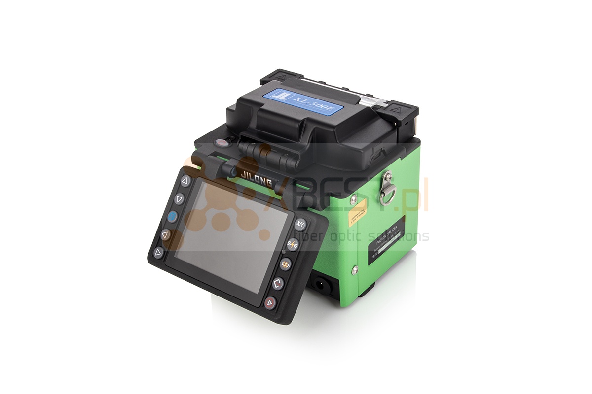 Spawarka światłowodowa JILONG KL-500E + obcinarka KL-22F, stripper, zapasowa para elektrod, akcesoria