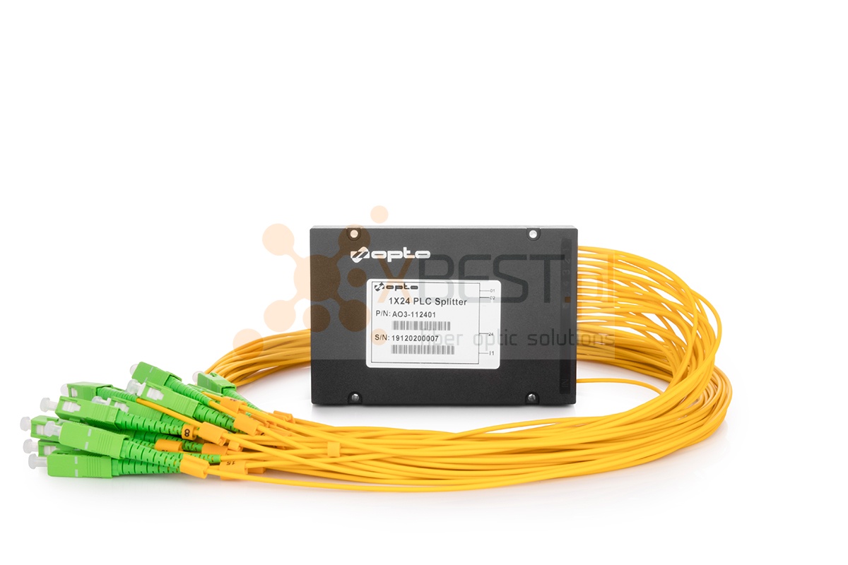 Splitter PLC SC/APC SM G.657A1 2.0mm 1M ABS 1x24