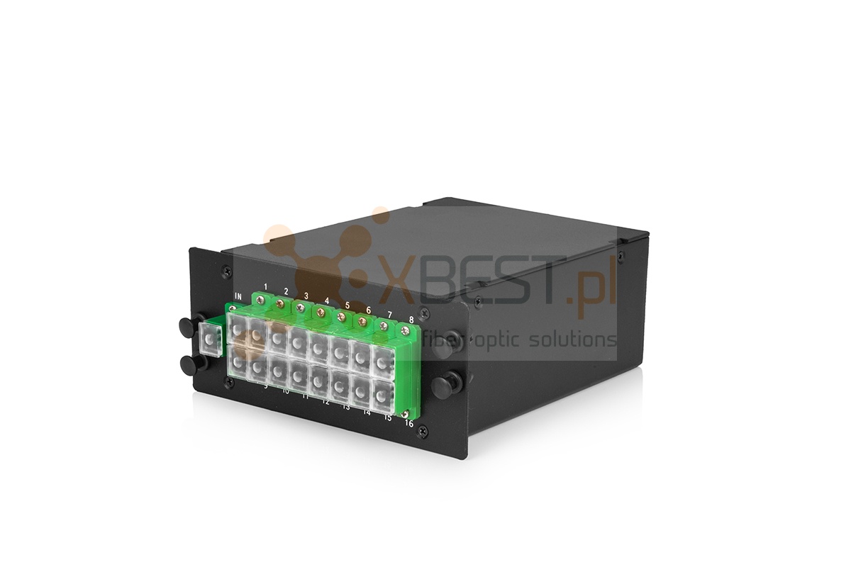 Splitter PLC SC/APC SM G.657A1 LGX-2 BOX 1x16 58(29x2)x129mm