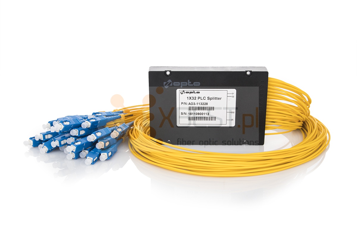Splitter PLC SC/UPC SM G.657A1 2.0mm 1M ABS 1x32
