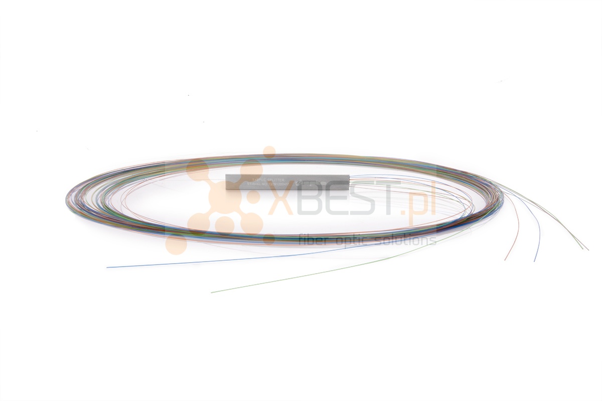 Splitter PLC SM G.657A1 250µm 3M STEEL 1x8