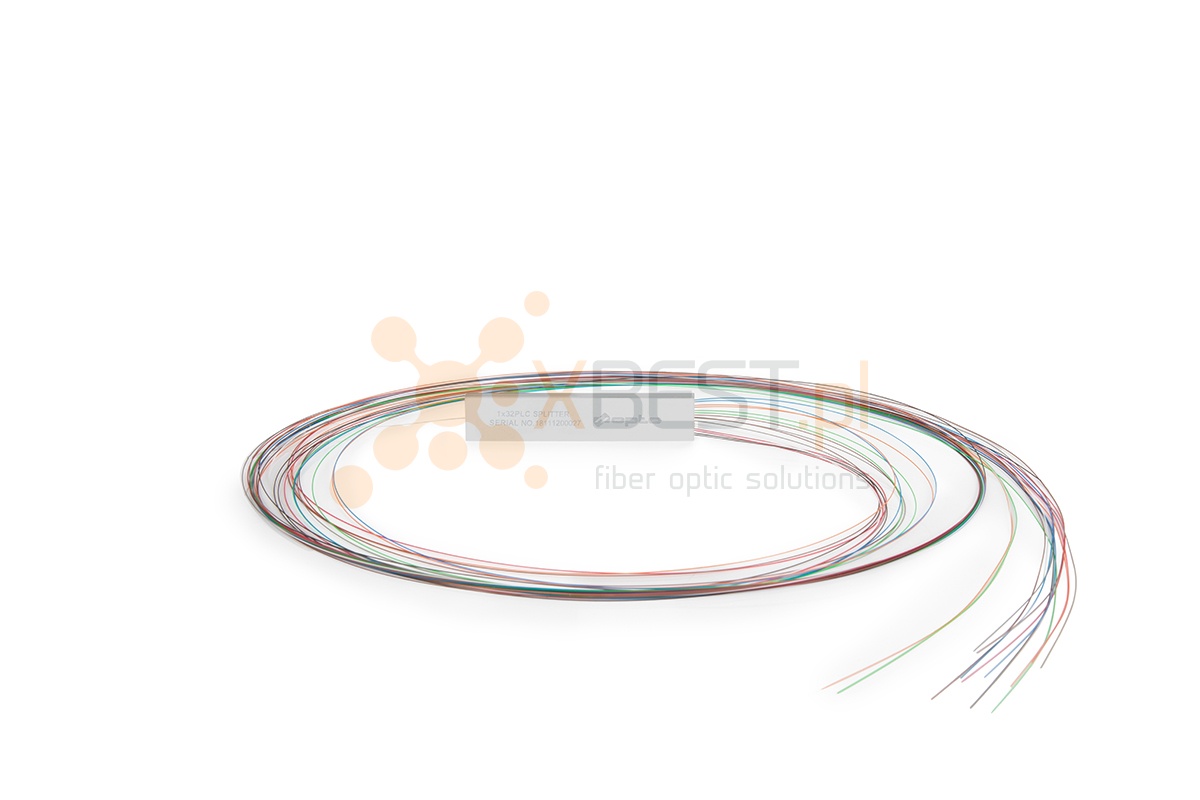 Splitter PLC SM G.657A1 250µm 1M STEEL 1x32