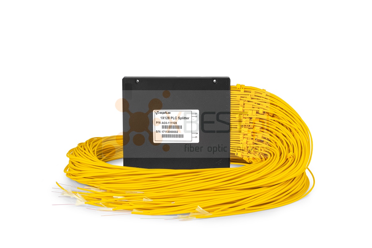 Splitter PLC SM G.657A1 2.0mm 1M ABS 1x128