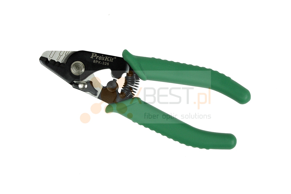 Stripper Pro'sKit Tri-Hole 8PK-326 (250µm, 900µm, 1.6-3mm)