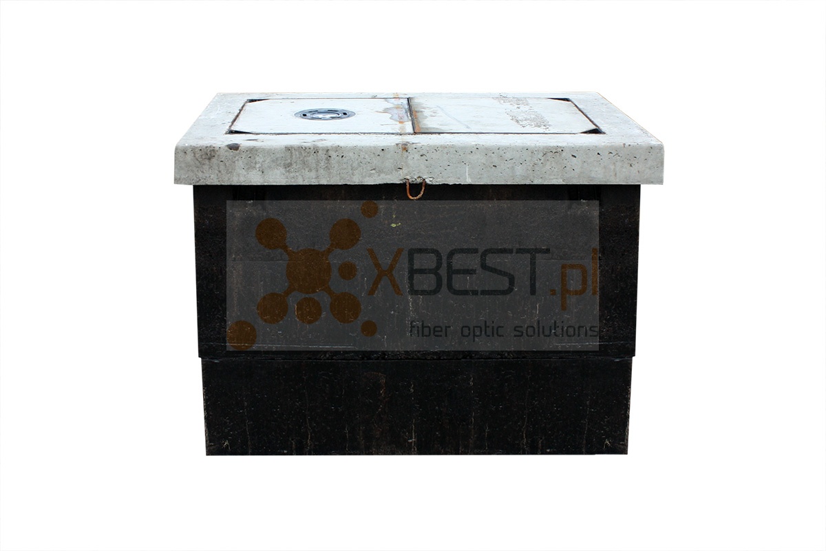 Korpus studni SKR-1 dwuelementowy z dnem (A15) + rama lekka podwójna (A15)