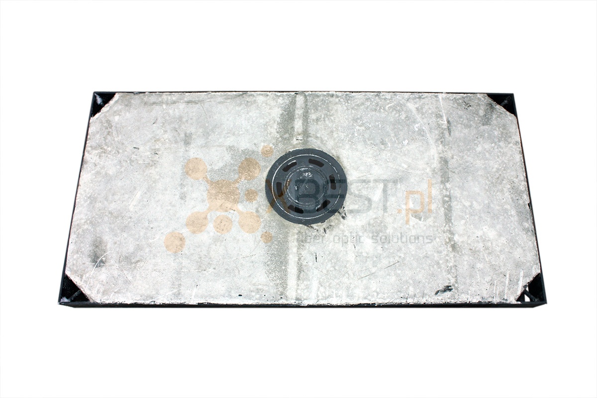 Pokrywa lekka podwójna z wywietrznikiem (A15) do studni kablowej