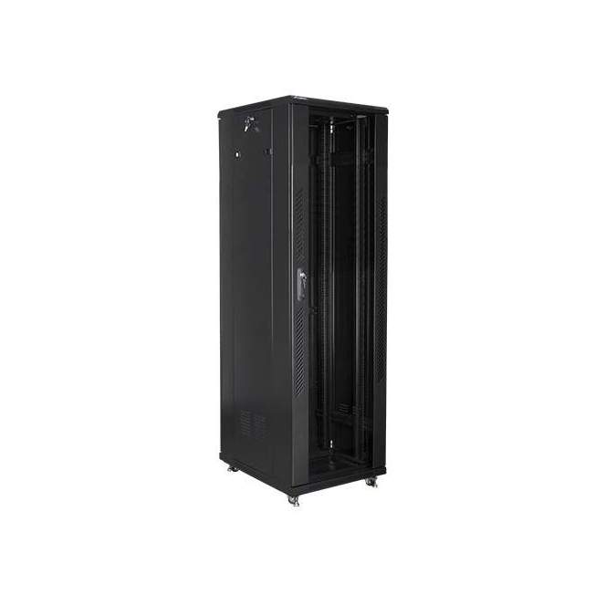 Szafa RACK serwerowa z szybą 47U 19" 800x1000 mm, czarna