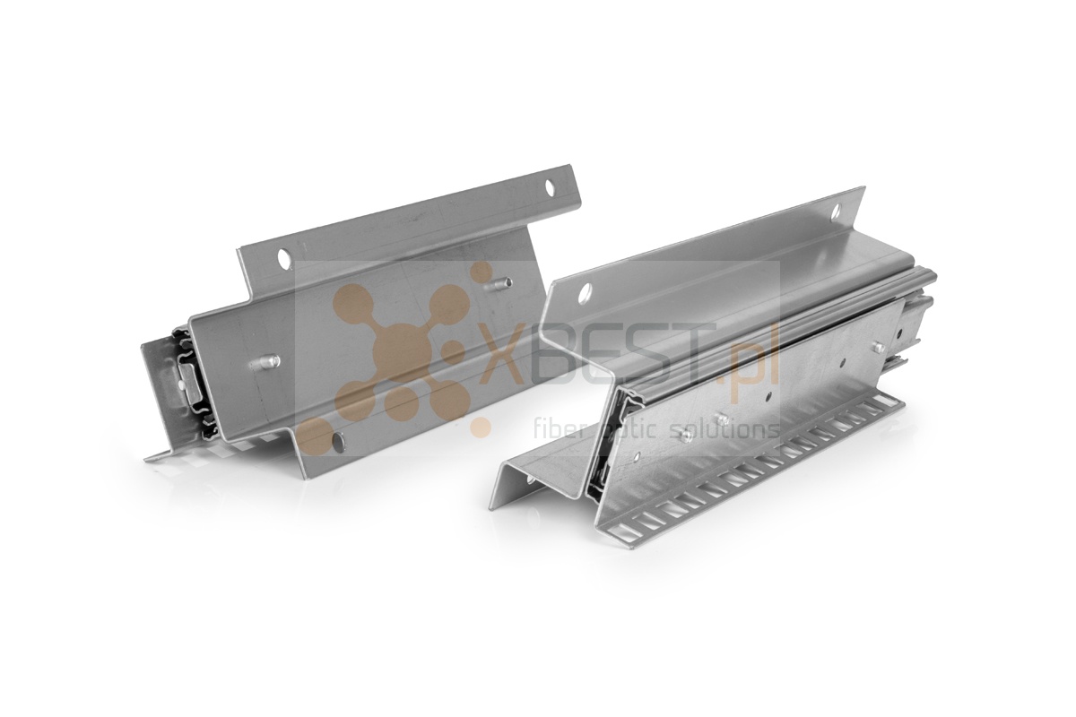 5U rack extending rail for boxes 58cm wide and 30cm deep