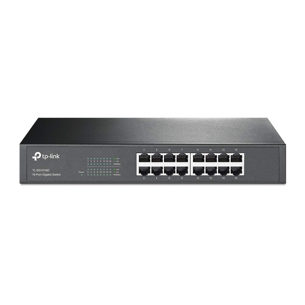 TP-Link TL-SG1016D 16x10/100/1000 Ethernet Switch
