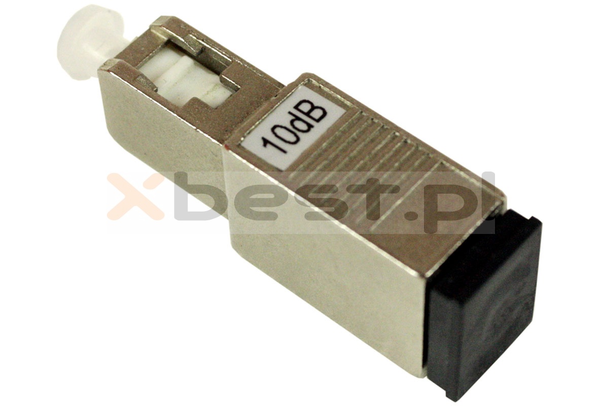Fibre optic attenuator SC/UPC(F) - SC/UPC(M) 10dB adapter type, 1240-1625nm