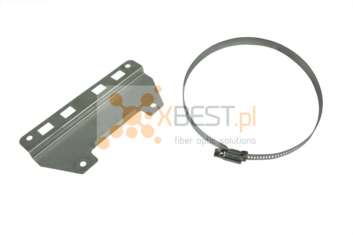 Uchwyt montażowy (Bracket + opaska na słup) muf Tracom FTTX DAC