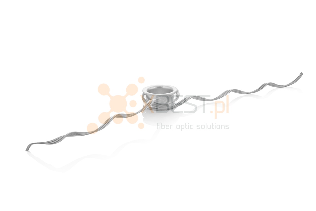 Uchwyt przelotowy Sdünnger SPIRAL S095-105 (9.5-10.5mm) WHITE 7kN