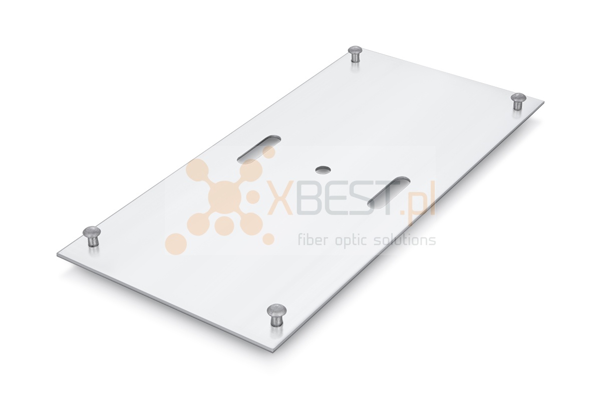 Pole clamp for FTTX MDU E48 splice closure