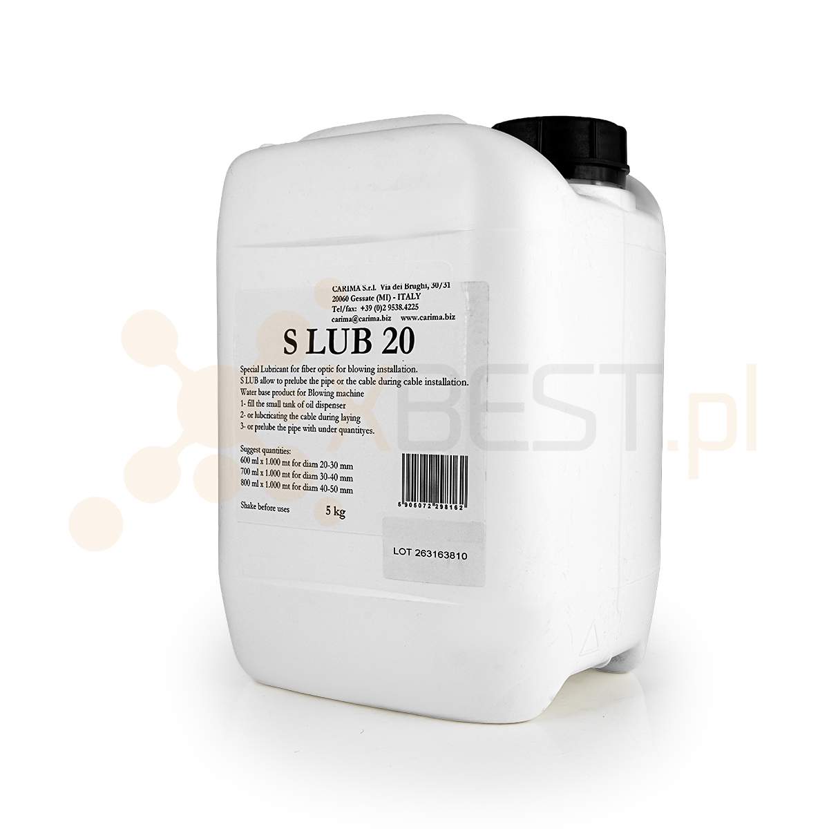 Cable Blowing Lubricant S LUB 20 5L