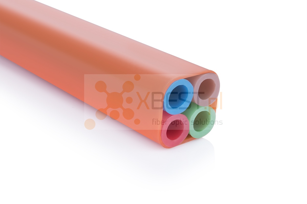 Wiązka mikrorur światłowodowych DB 4x14/10; 0.75 pomarańczowa