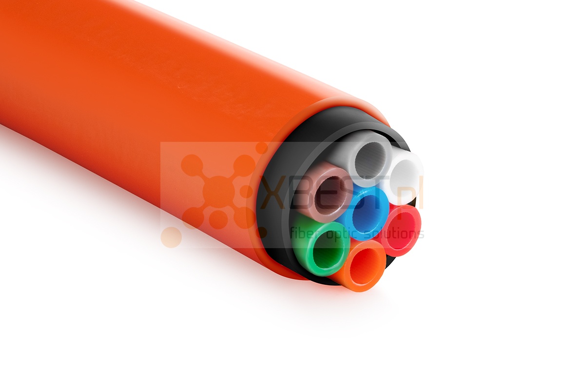 Wiązka mikrorur światłowodowych DB/DI 7x10/8; 4.2 pomarańczowa