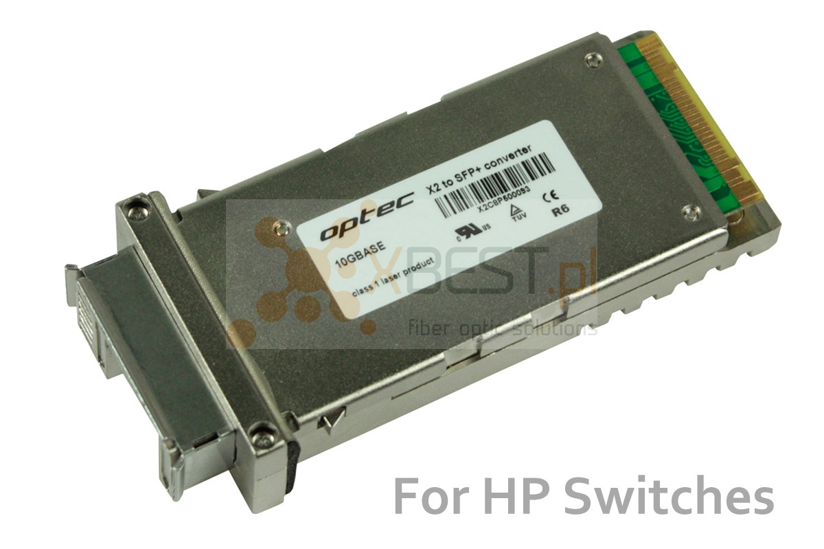 X2 OPTEC, 10G, Converter To SFP+, for HP (X2-10GBASE-ZR)