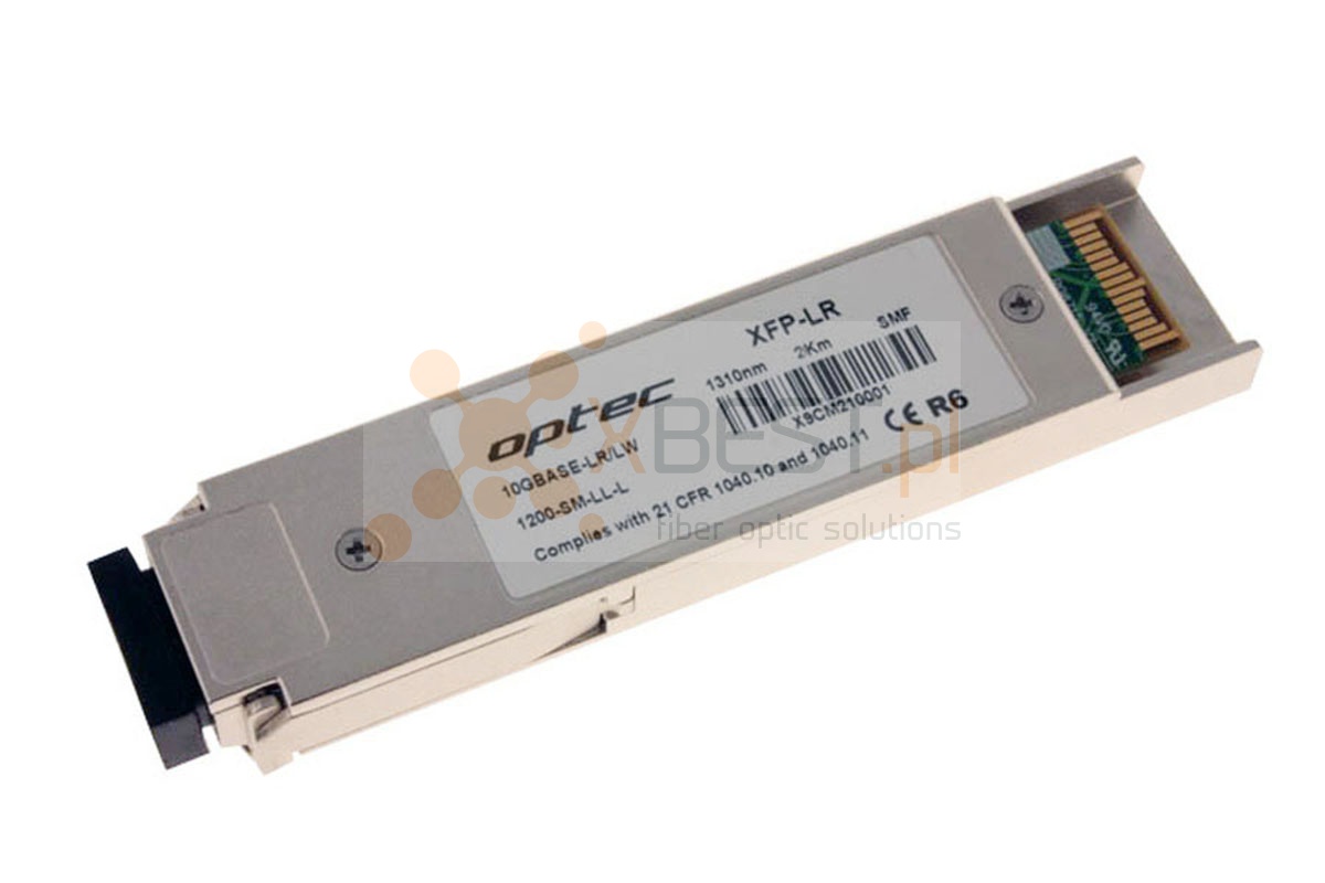 XFP OPTEC, 10G, SM LC, 2km, TX1310, DDM (XFP-10GBASE-LR)