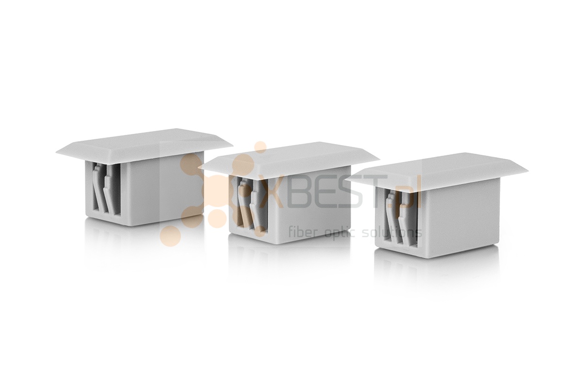 Plastic cover for fibre optic adapter OPTO, SC SIMPLEX