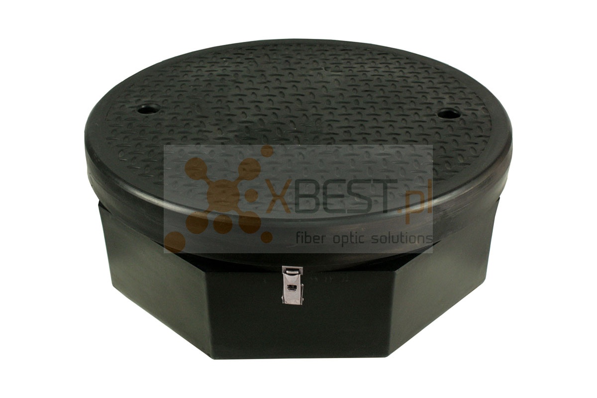 Zasobnik telekomunikacyjny uniwersalny typ B2-bez stopy, z zamkami