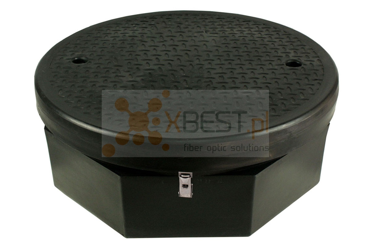 Zasobnik telekomunikacyjny uniwersalny typ A2-ze stopą, z zamkami