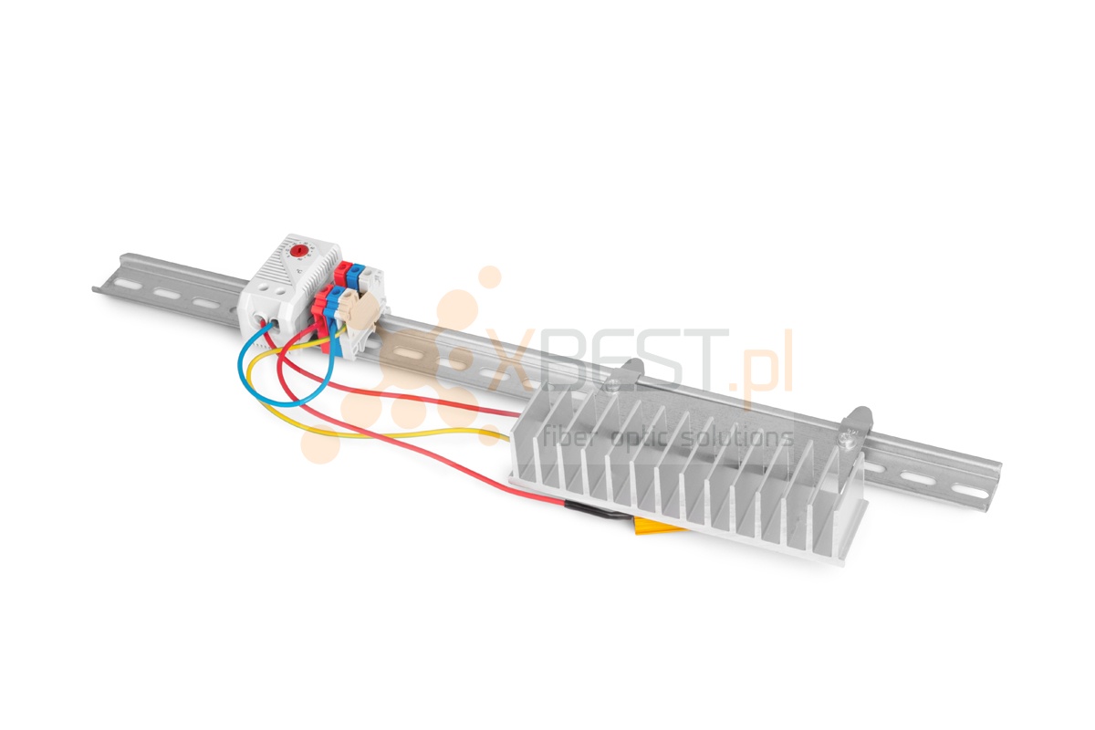 Zestaw do ogrzewania szafy z termostatem 230V, 50W, Tracom CX
