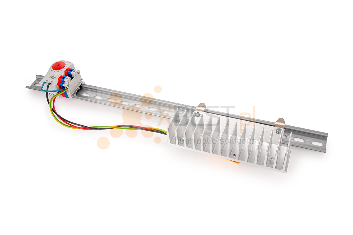 RACK Cabinet heating set with thermostat