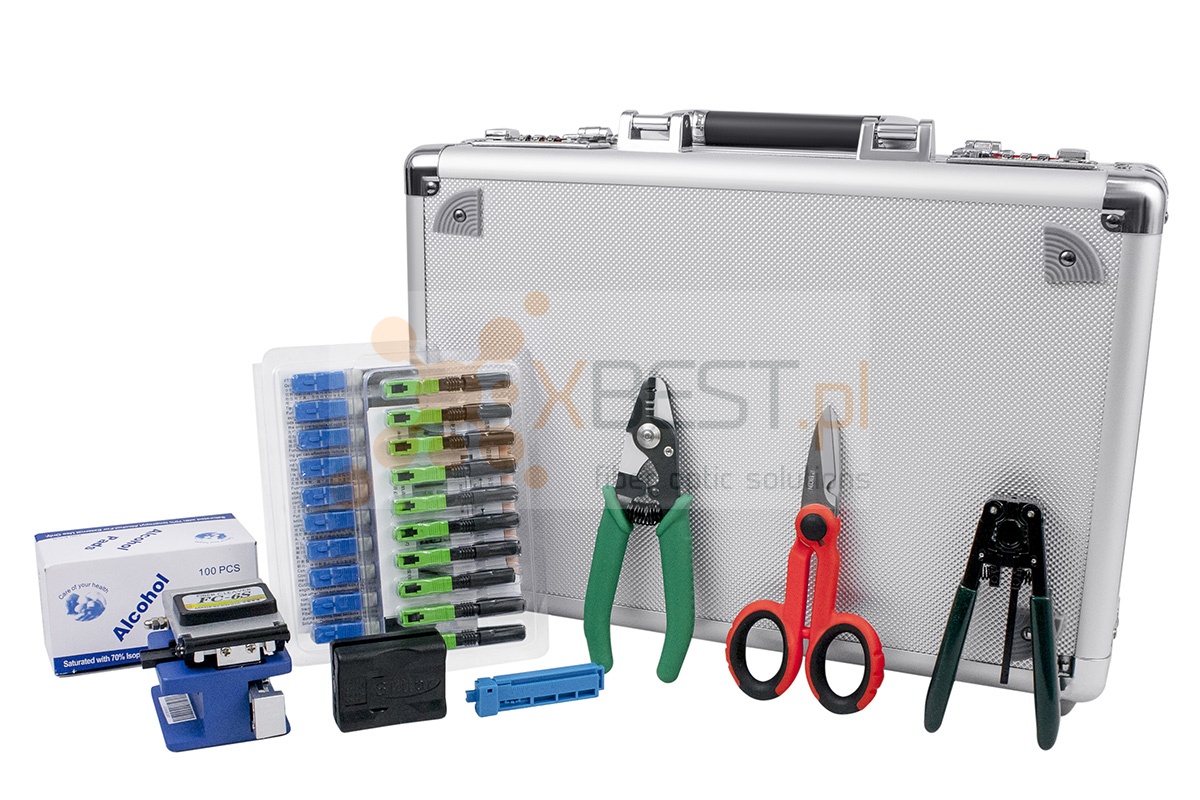 Set of tools for mechanical connectors