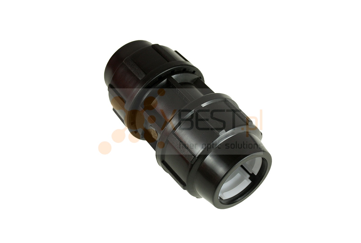 Złącze proste do rur RHDPEt fi 32mm, skręcane, trudnopalne