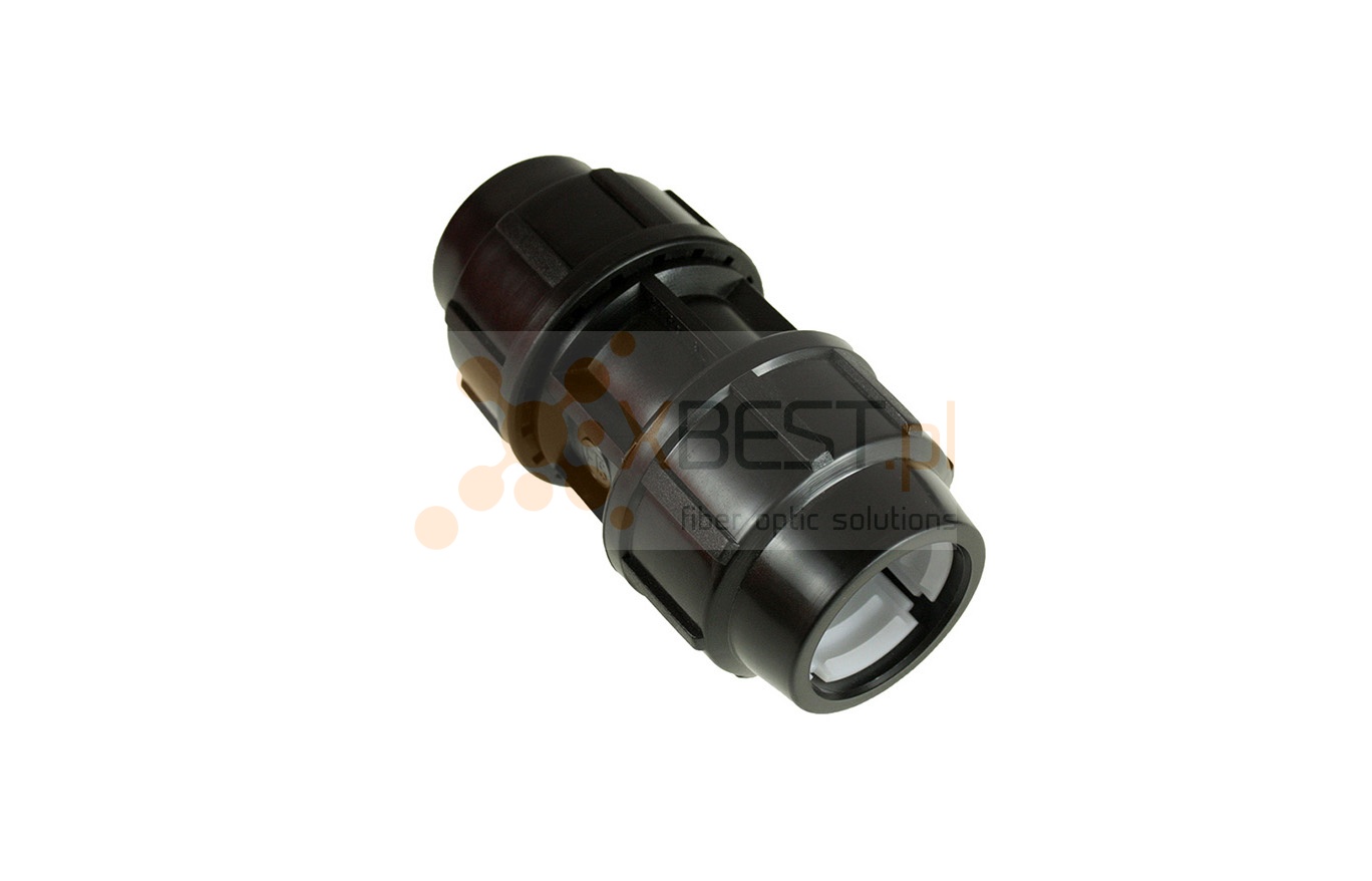 Złącze proste do rur RHDPE fi 25mm, skręcane