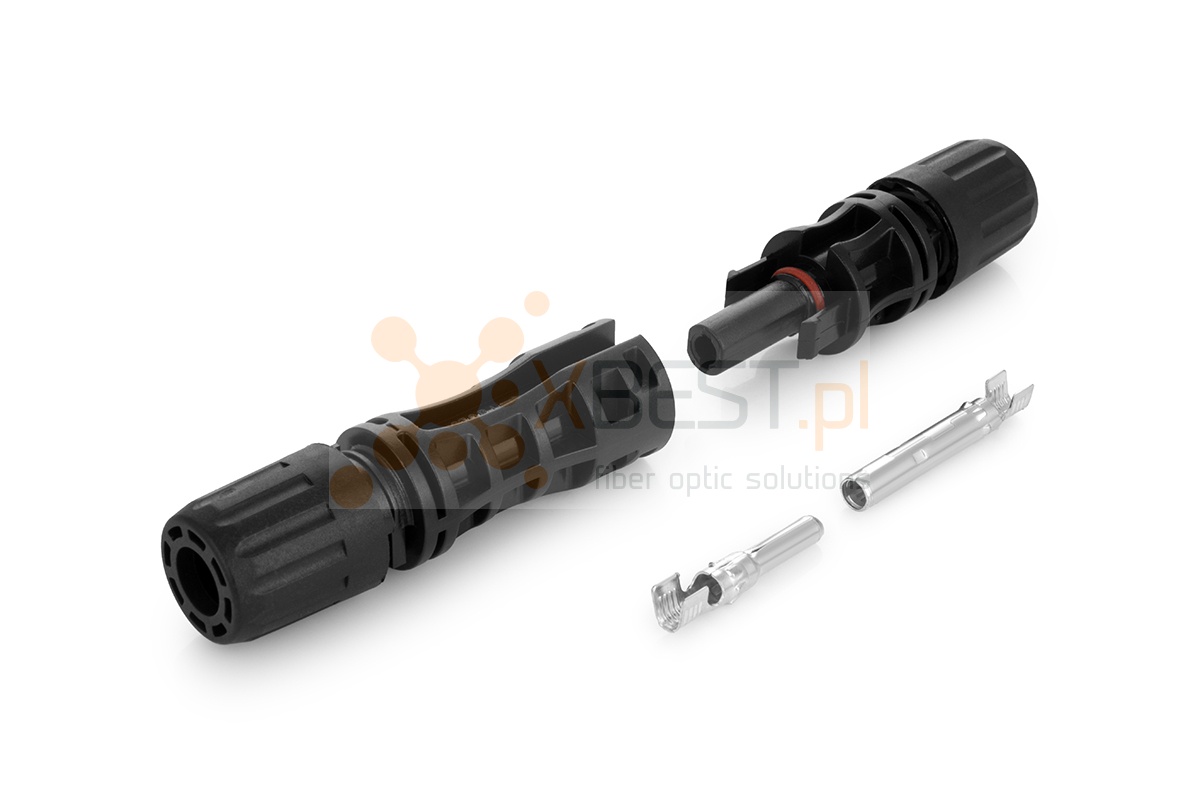 Złącze solarne MC4 Komplet (wtyk + gniazdo)